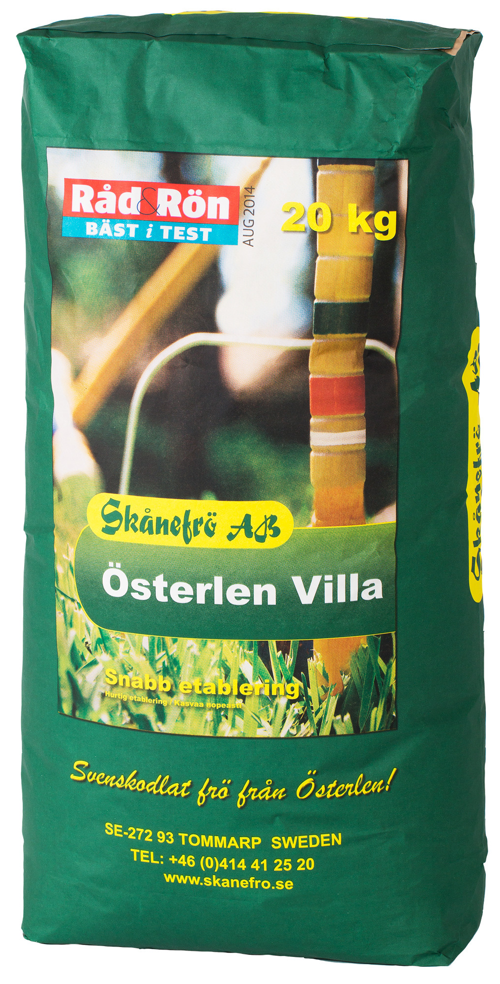 GRÄSFRÖ ÖSTERLEN VILLA 20 KG - Skånefrö