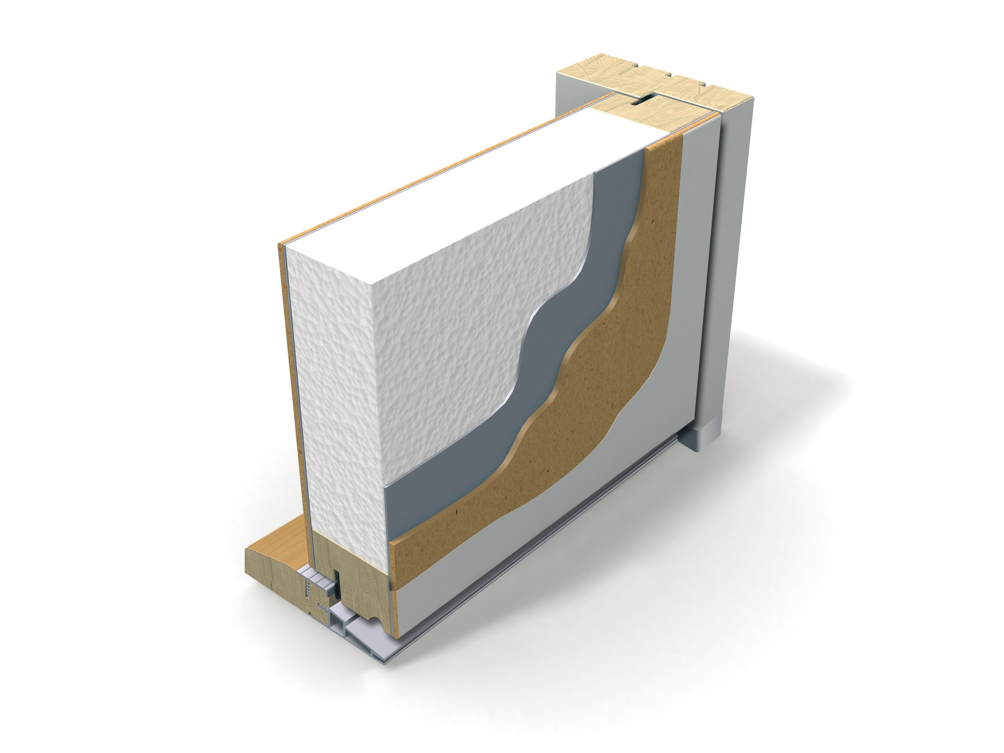 YTTERDÖRR 871 9X21 H ALEXIA VITMÅLAD STARDÖRREN - STARCENTER