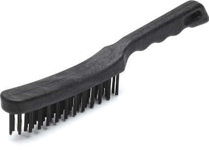 STÅLBORSTE 4-RAD PLAST ANZA