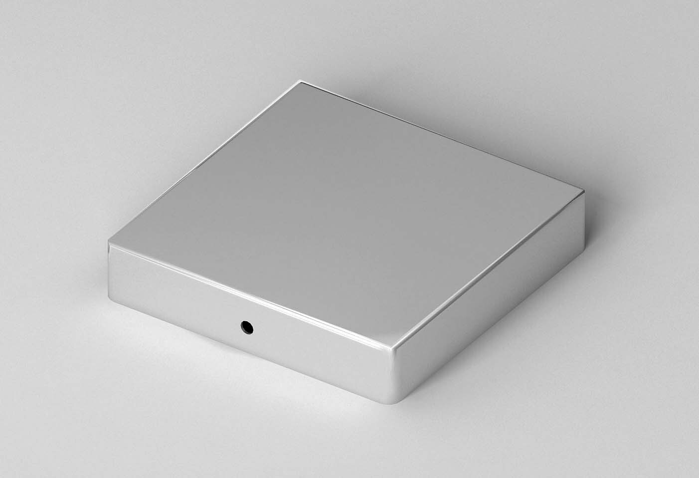 PLATT STOLPLOCK GALV 71X71 MM - Jabo