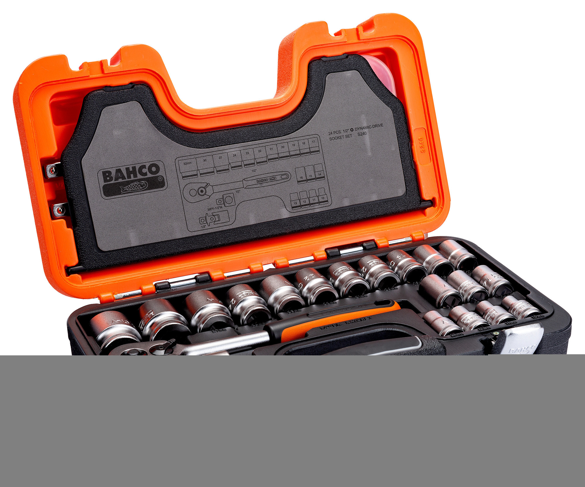 HYLSNYCKELSATS 1/2" 24 DELAR - Bahco