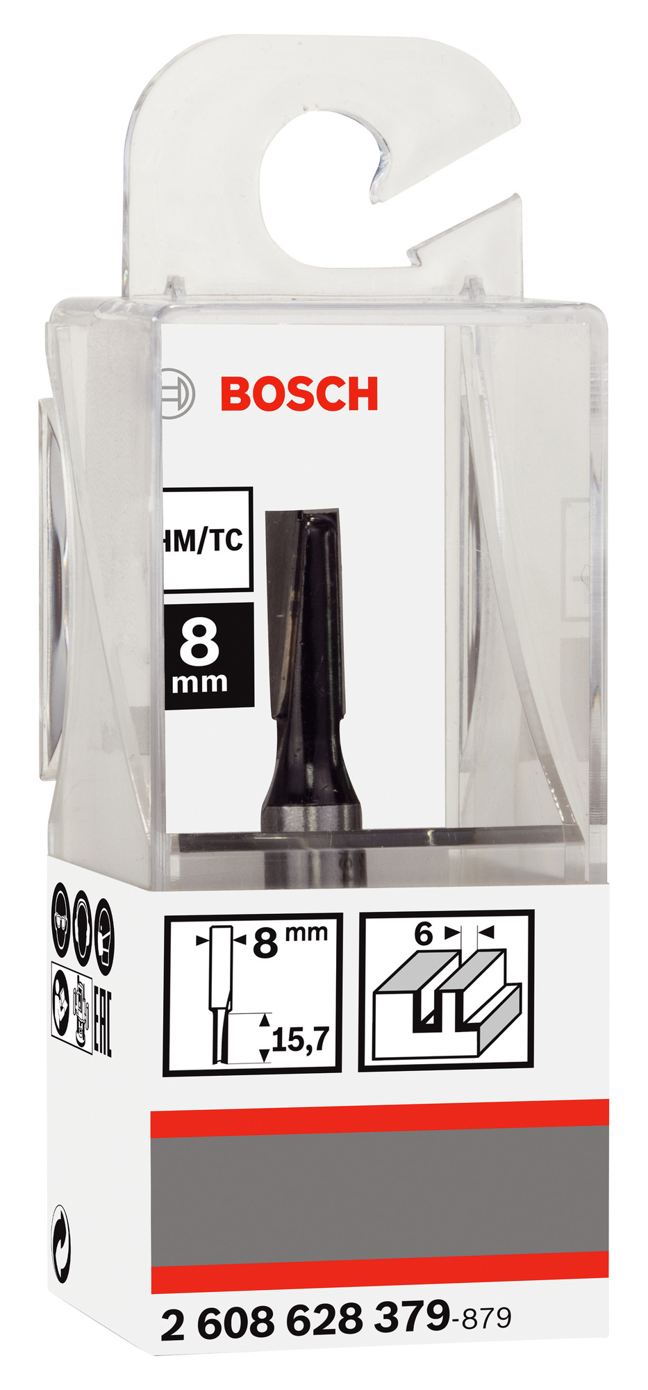 NOTFRÄS S8 D6 L15,7 PRO - Bosch