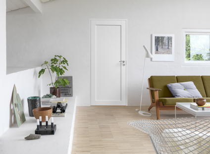 DÖRRBLAD UNIQUE 01L NCS S 0502-Y 825X2040MM