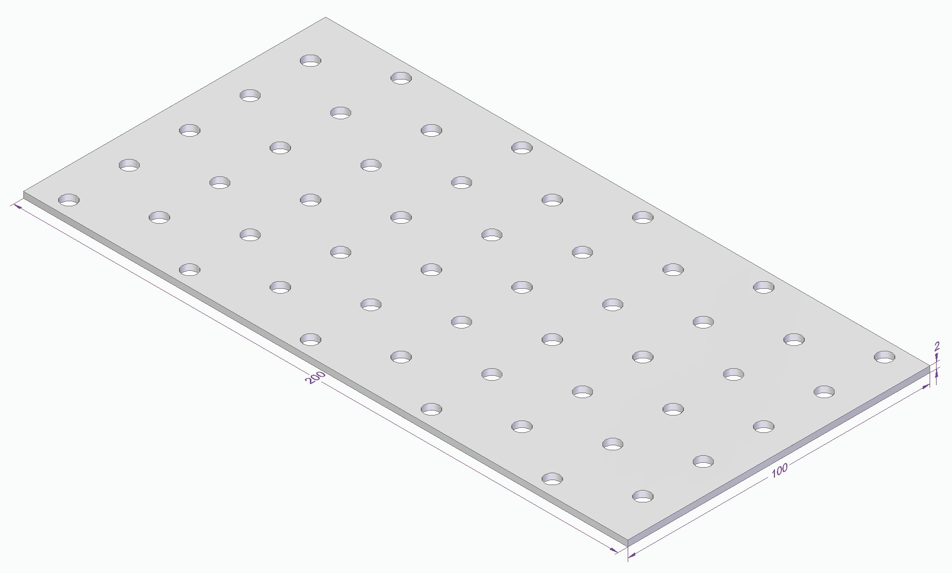 HÅLPLATTA ESSVE CE 200X100X2,0 - Essve