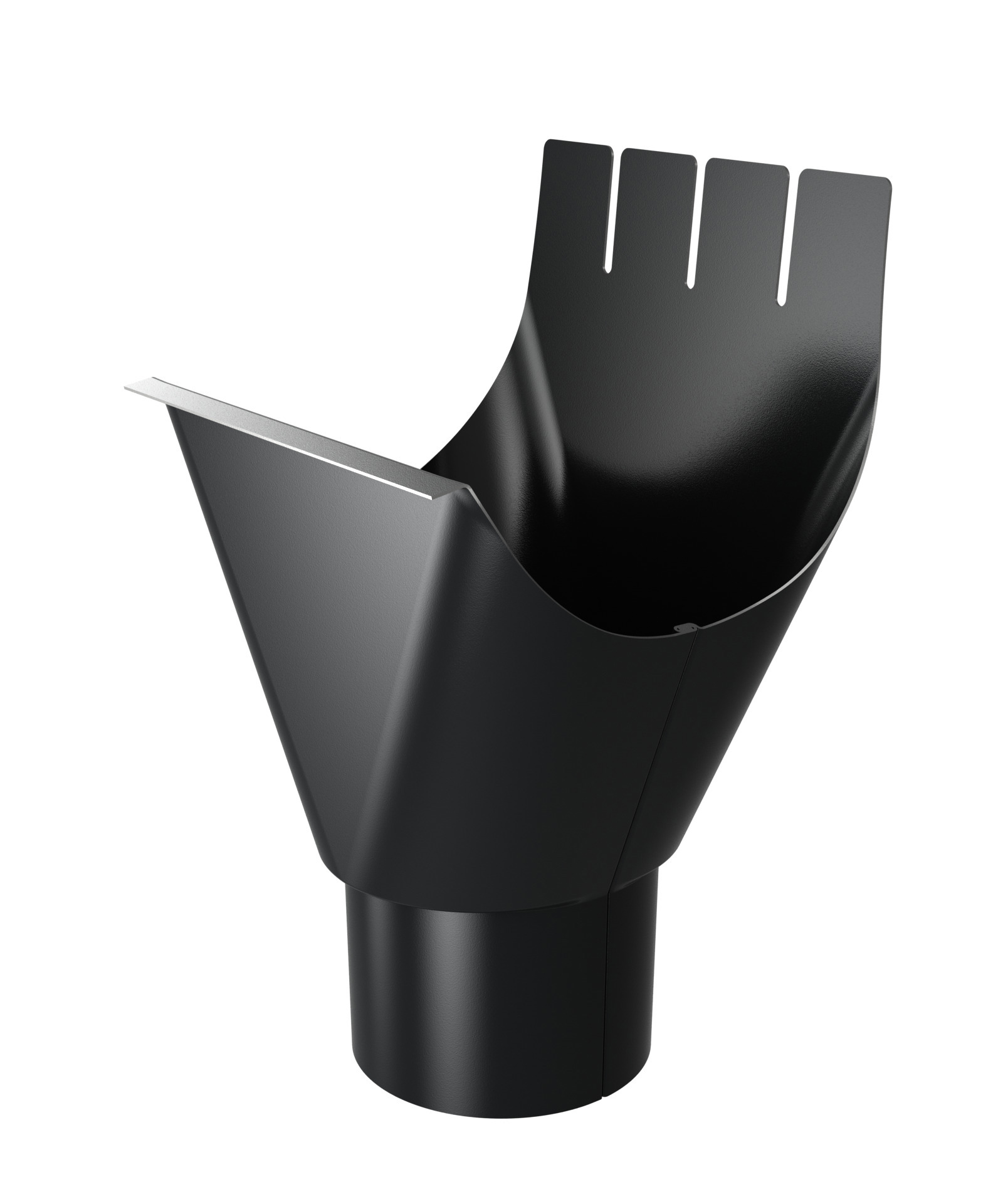 OMVIKNINGSKUPA 125/90 PL01 SVART - Plannja