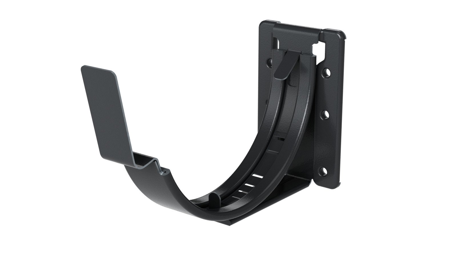 STÄLLBAR RÄNNKROK 125 PL01 SVART - Plannja