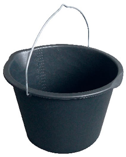 MURBRUKSHINK PLAST 20 L SVART