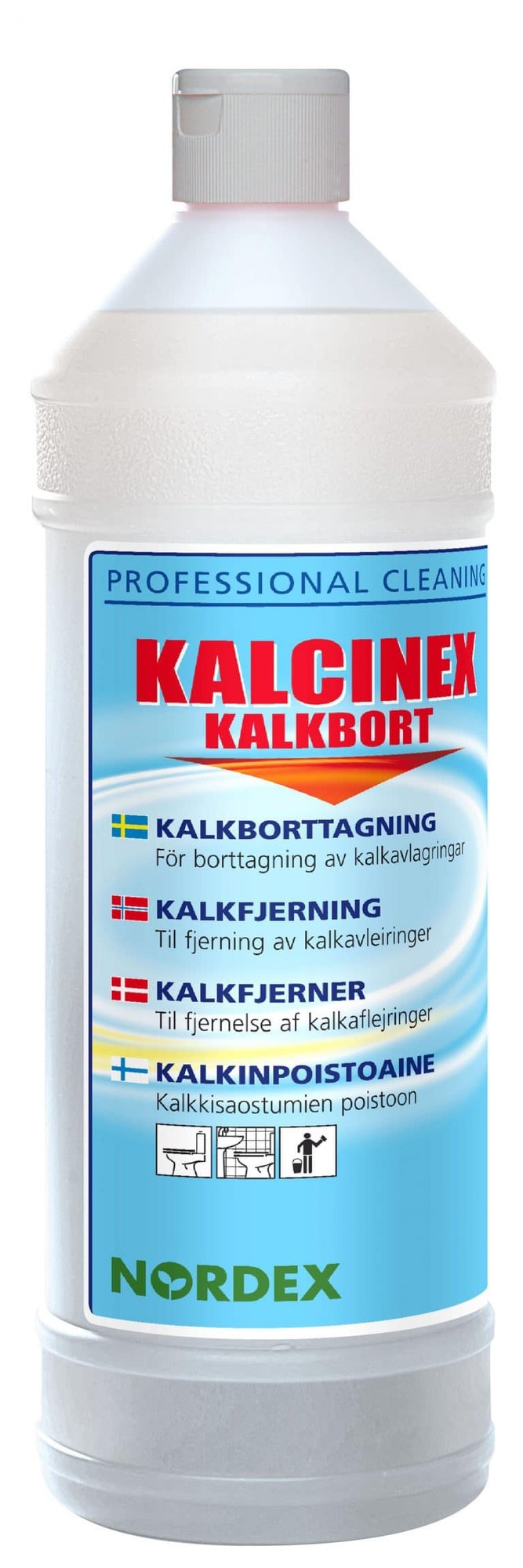 AVKALKNINGSMEDEL KALKBORT KALCINEX 1L - Nilfisk
