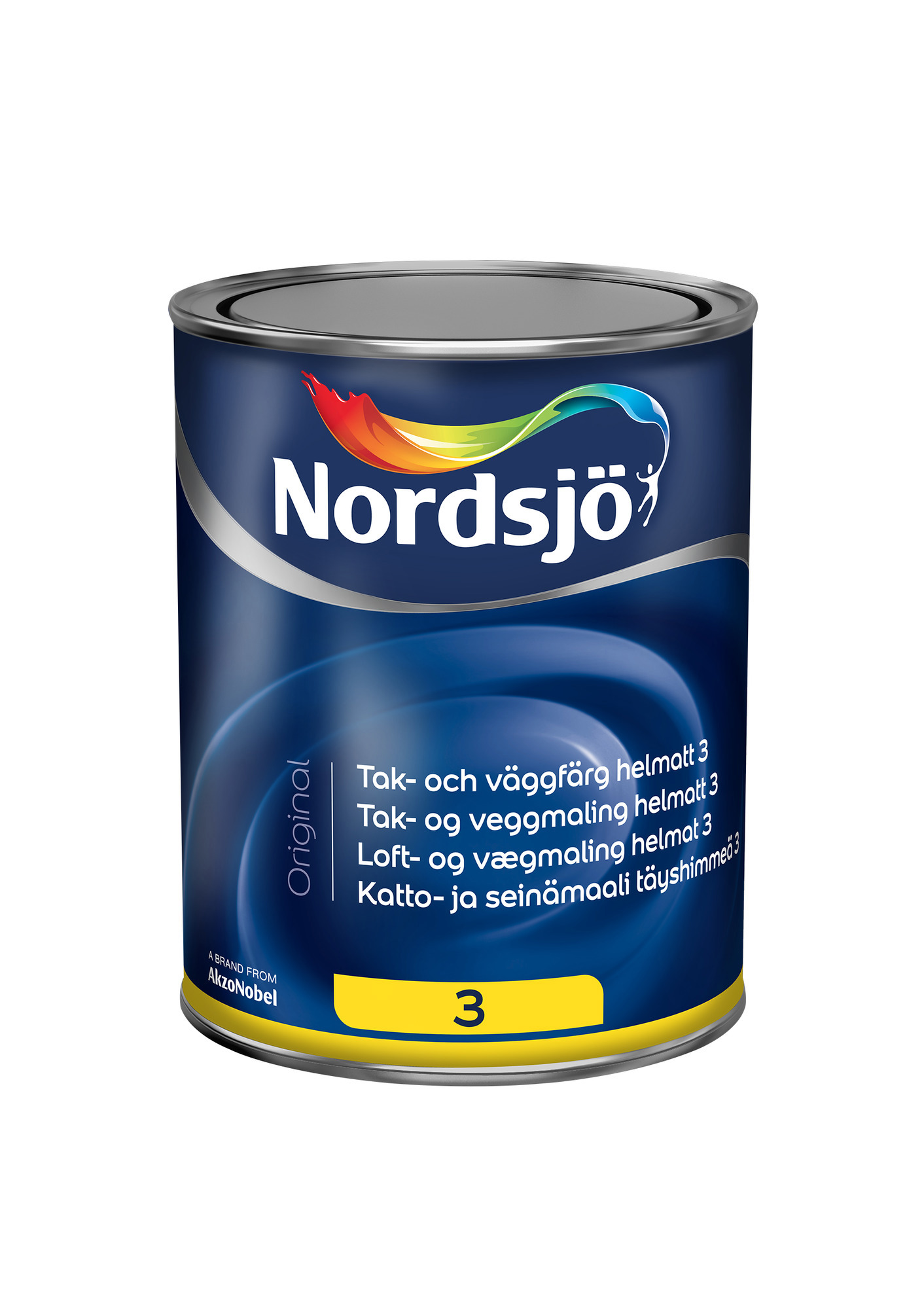 TAK- OCH VÄGGFÄRG ORIGINAL HELMATT 3 BW NORDSJÖ INOMHUS - Nordsjö