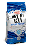 Förpackning med Hey'di K11 vattenavvisande produkt i en blå och vit påse.