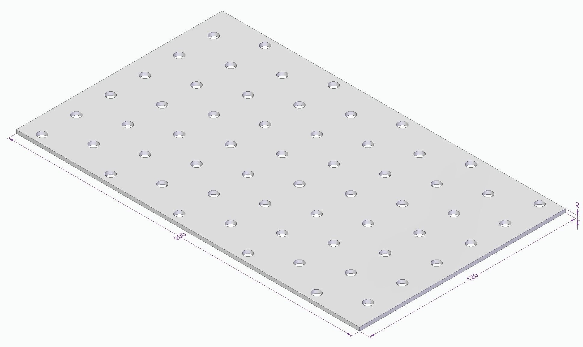 HÅLPLATTA ESSVE CE 200X120X2,0 - Essve