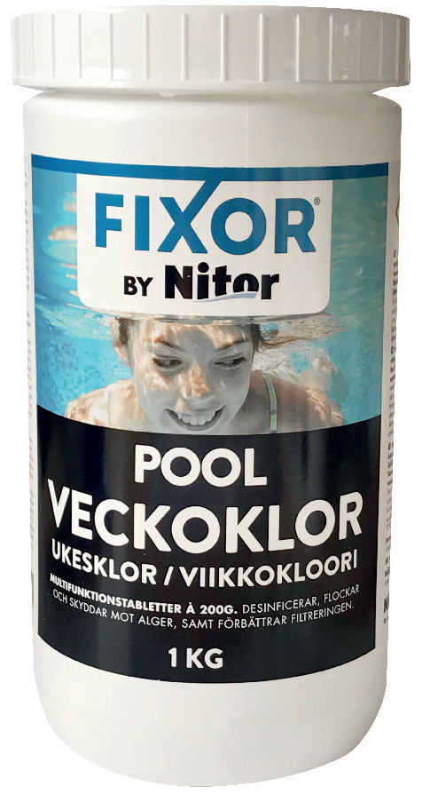 VECKOKLOR POOL TABLETTER - Nitor