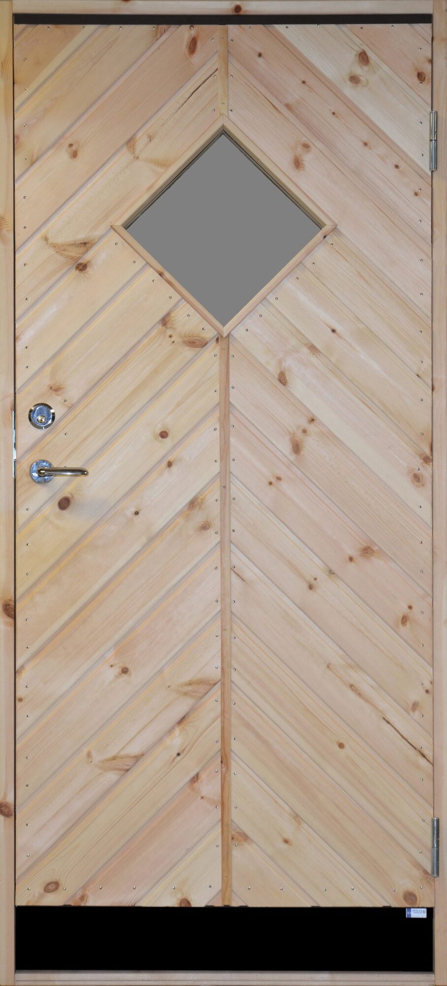 FÖRRÅDSDÖRR HEBY TRADITION 18 GLAS FISKBEN PANEL VÄ 8X185 - 