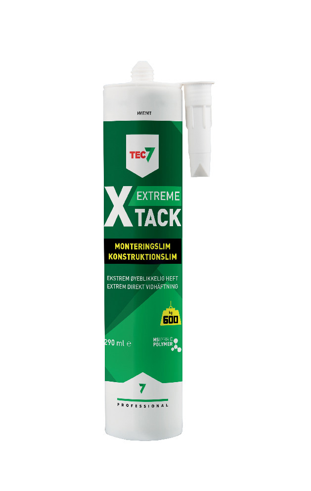 KONSTRUKTIONSLIM X-TACK7 VIT 290 ML - Xtack7