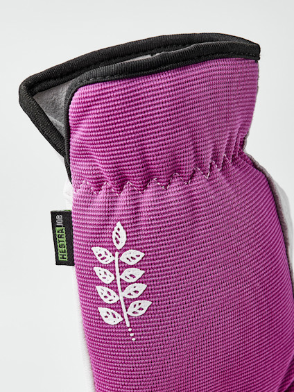 HANDSKE I GETSKINN KOBOLT GARDEN FUCHSIA 8