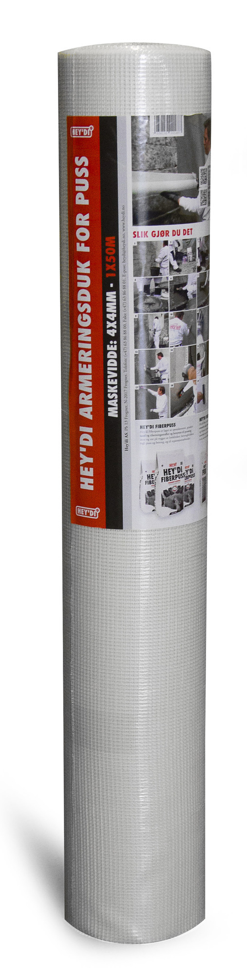 ARMERINGSDUK HEYDI PUTS/LJUDGOLV 4X4 MM 50 M2 - Hey'di