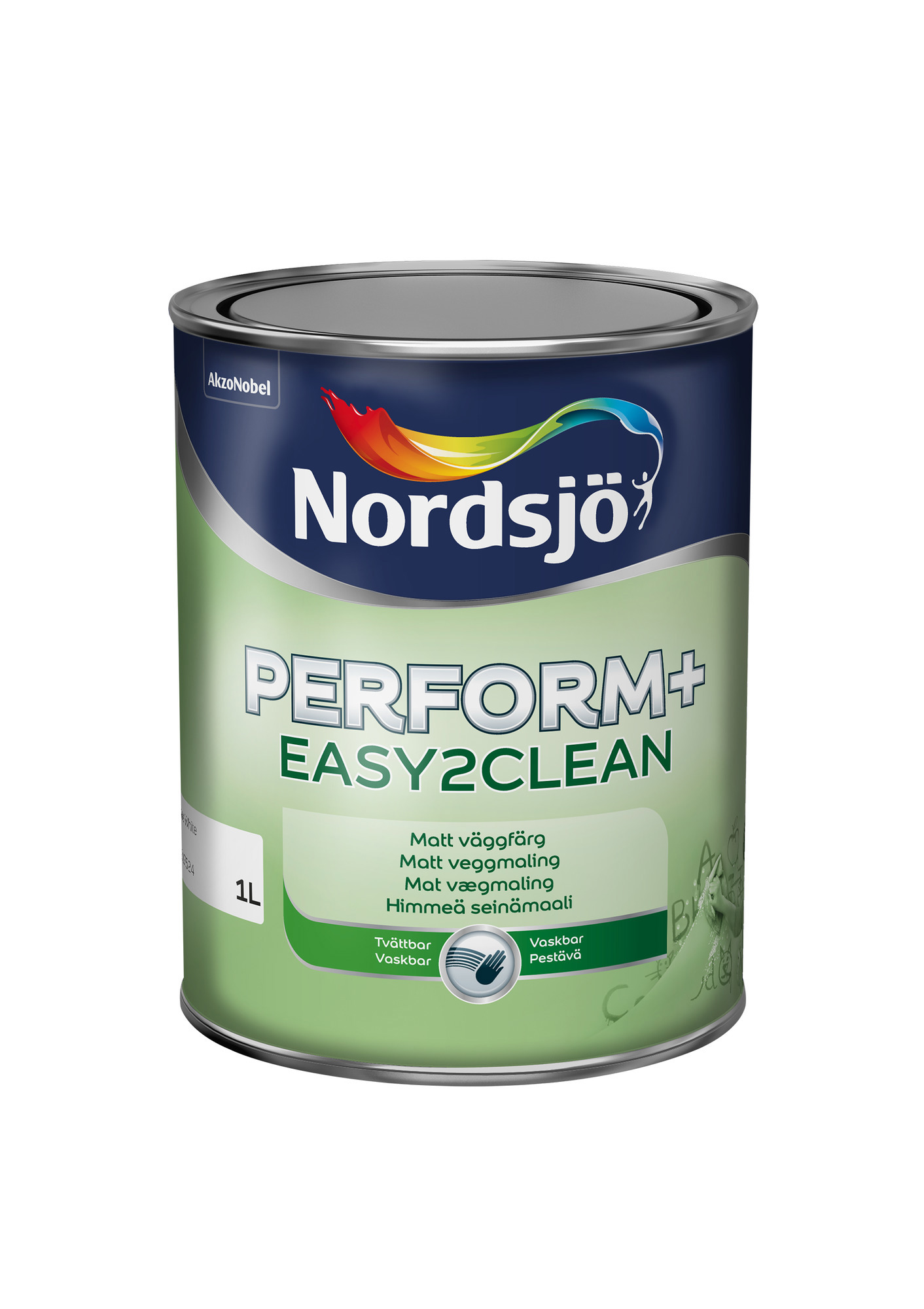 VÄGGFÄRG PERFORM+ EASY2CLEAN BW NORDSJÖ INOMHUS  - Nordsjö