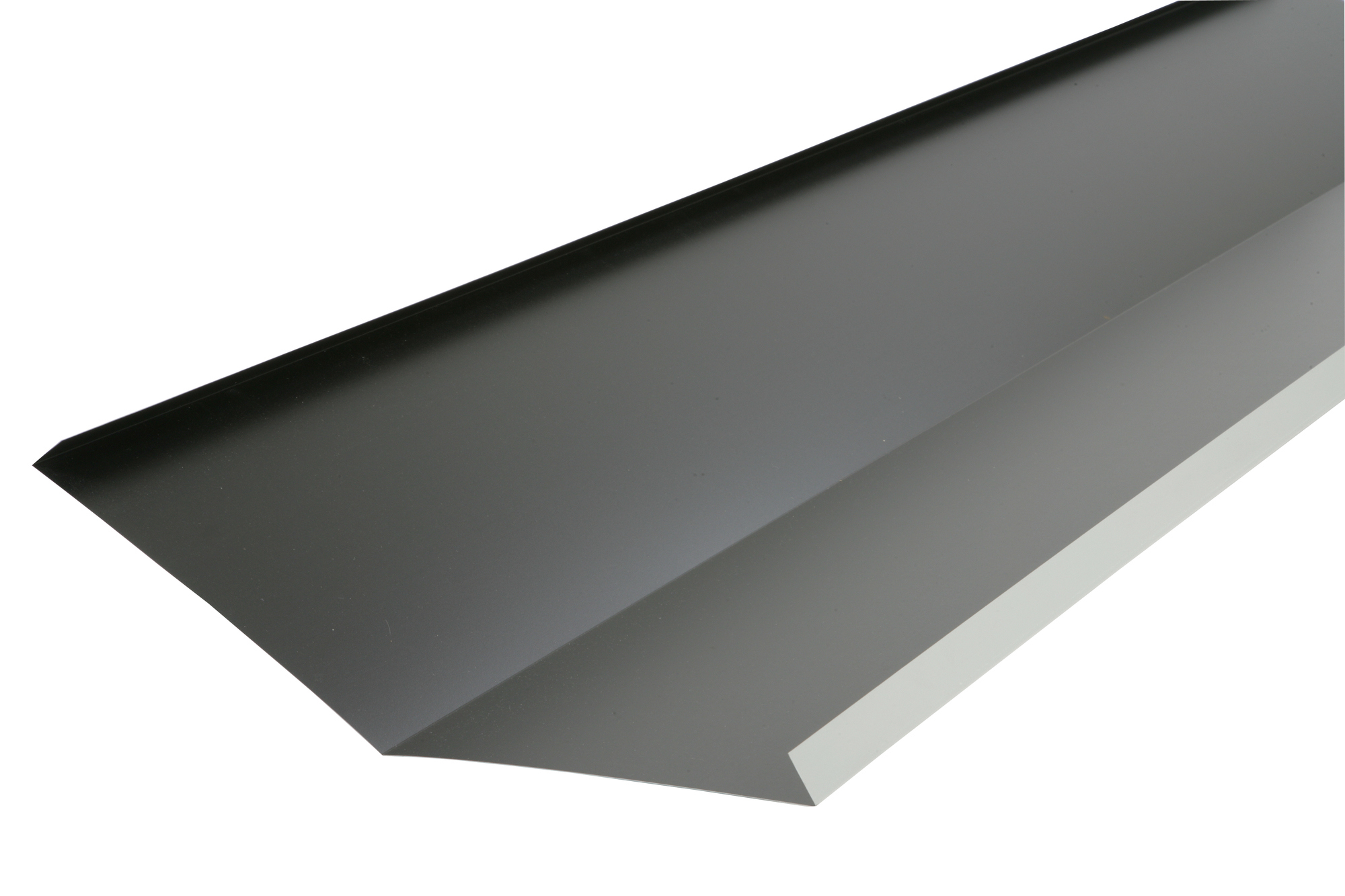 VINKELRÄNNA SVART HC25   L:2000MM - Plannja