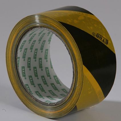 VARNINGSTEJP GUL/SVART 50 MM X 33 M