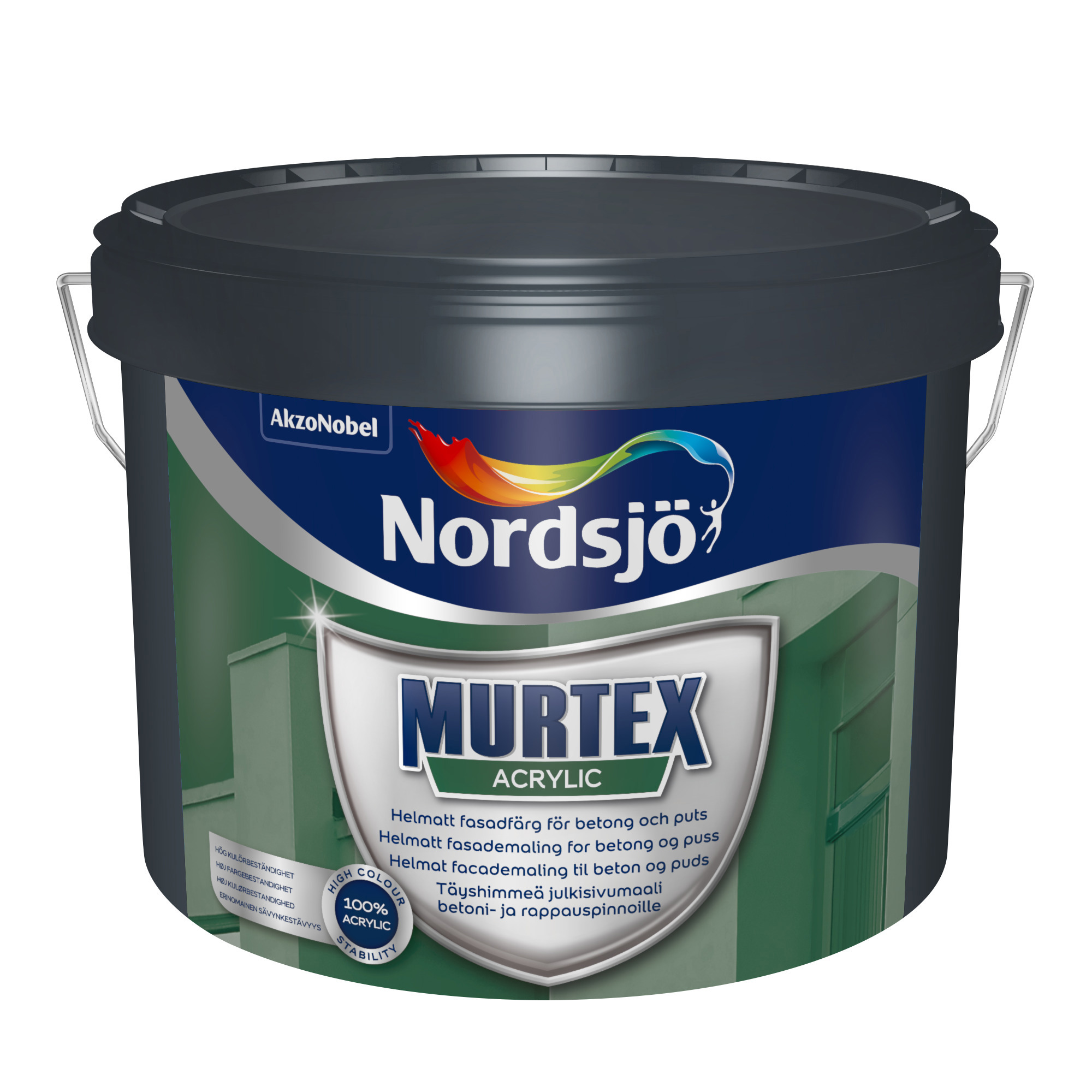 PUTSFASADFÄRG MURTEX ACRYLIC BW NORDSJÖ UTOMHUS - Nordsjö