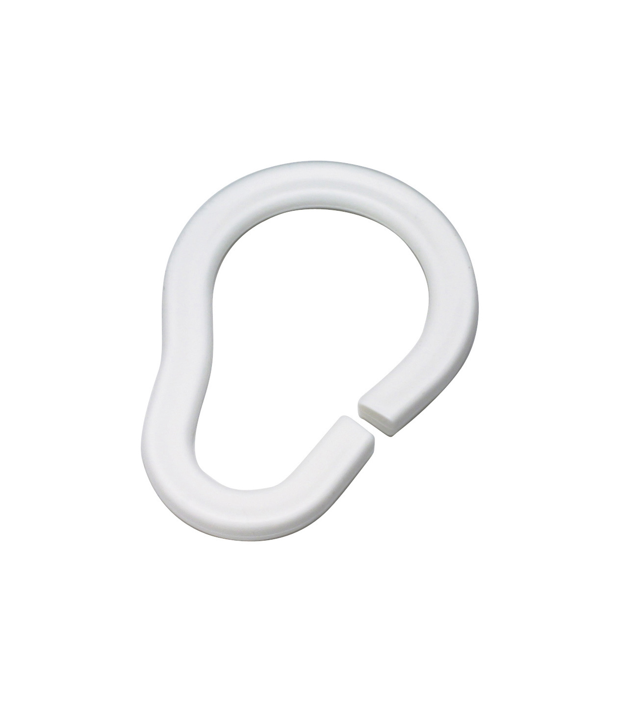 DUSCHDRAPERIRING VIT 12 ST - Habo