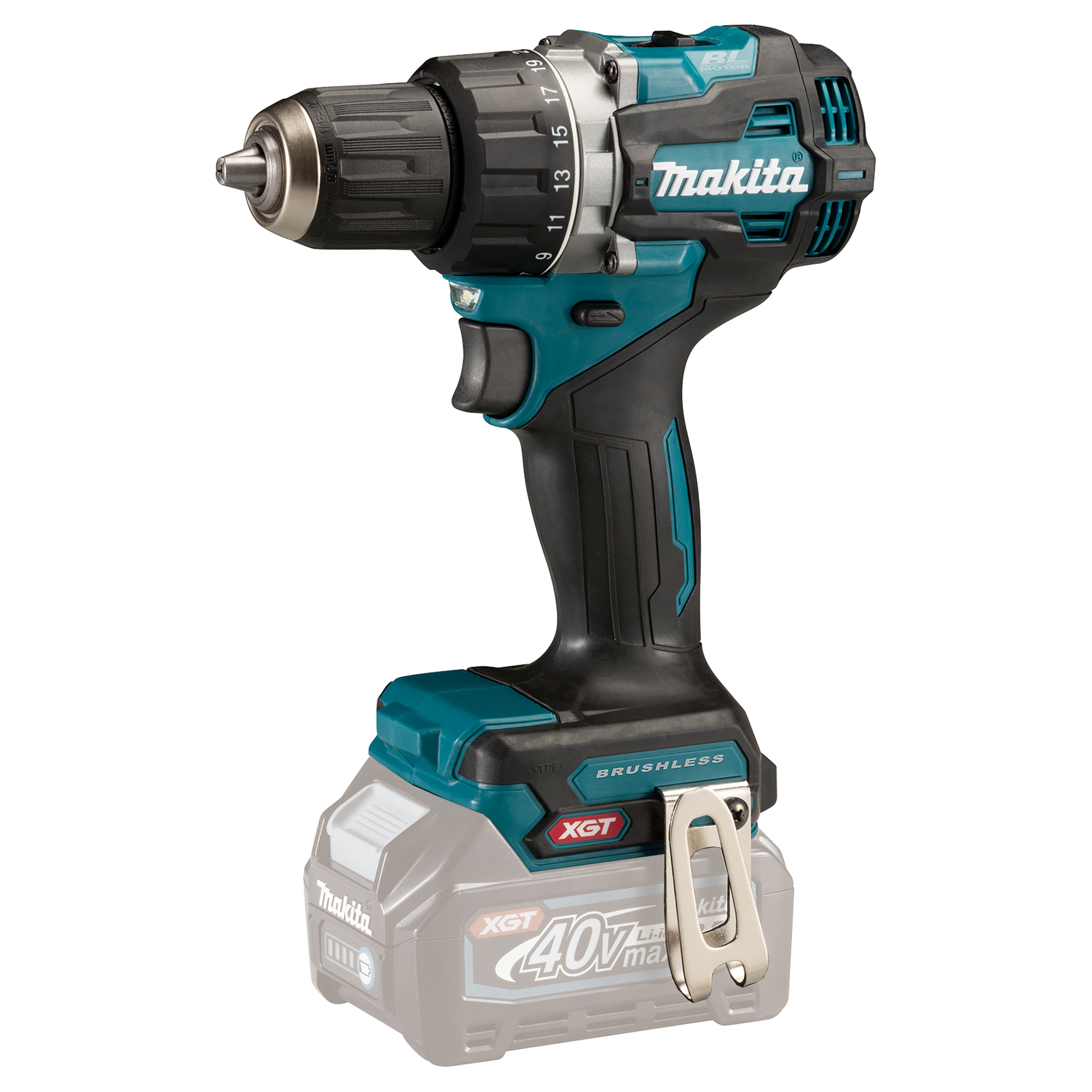 BORRSKRUVDRAGARE DF002GZ MAKITA 40V SOLO 64NM 1,5-13MM - Makita