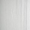 Struktur med lodräta ränder i ljusgrå ton, ger ett trämönstrat utseende.