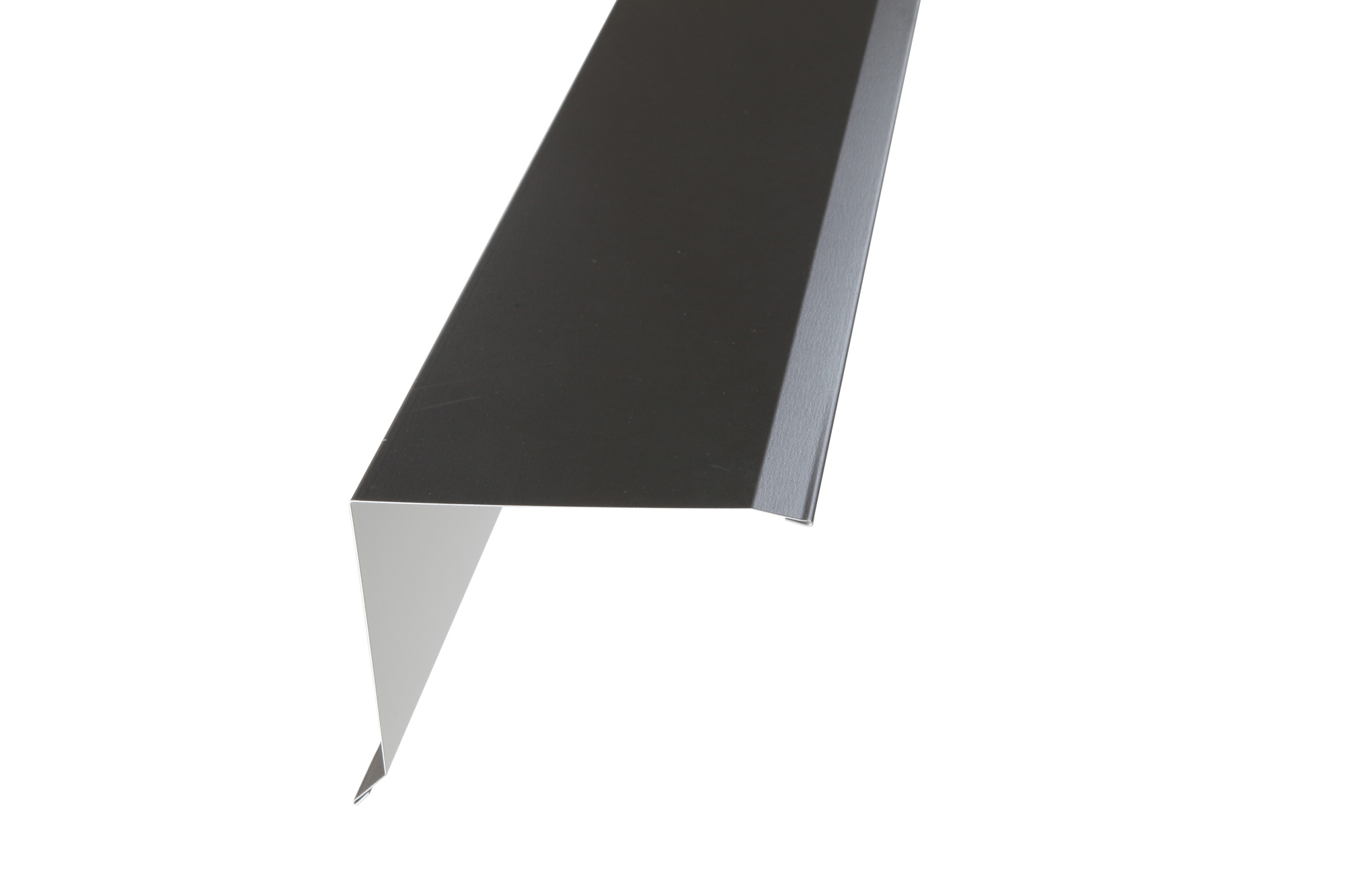 GAVELBESLAG 128/109 SVART HC25 L:2000MM - Plannja