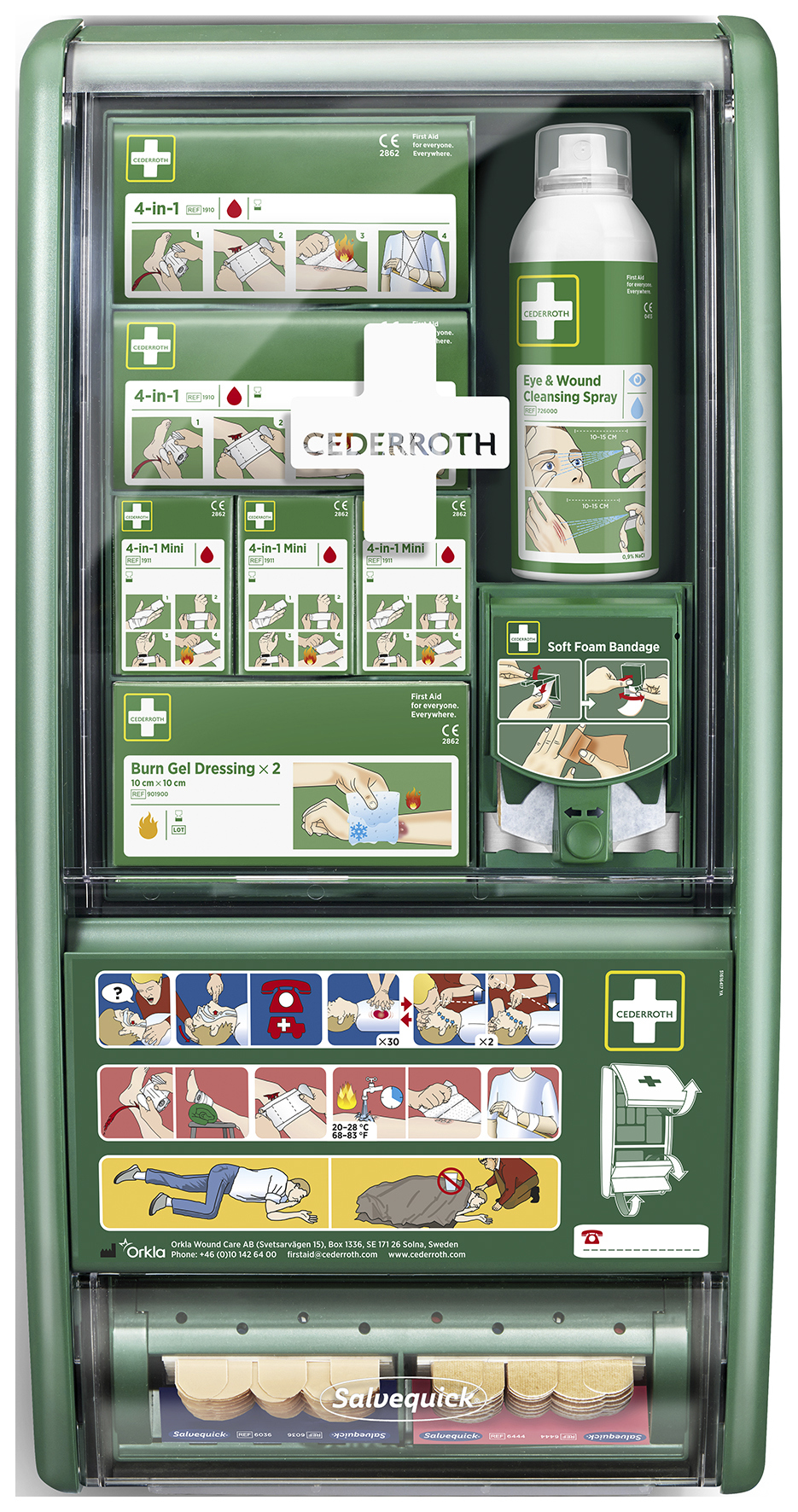 FÖRSTA HJÄLPEN STATION CEDERROTH 51011030 - Cederroth