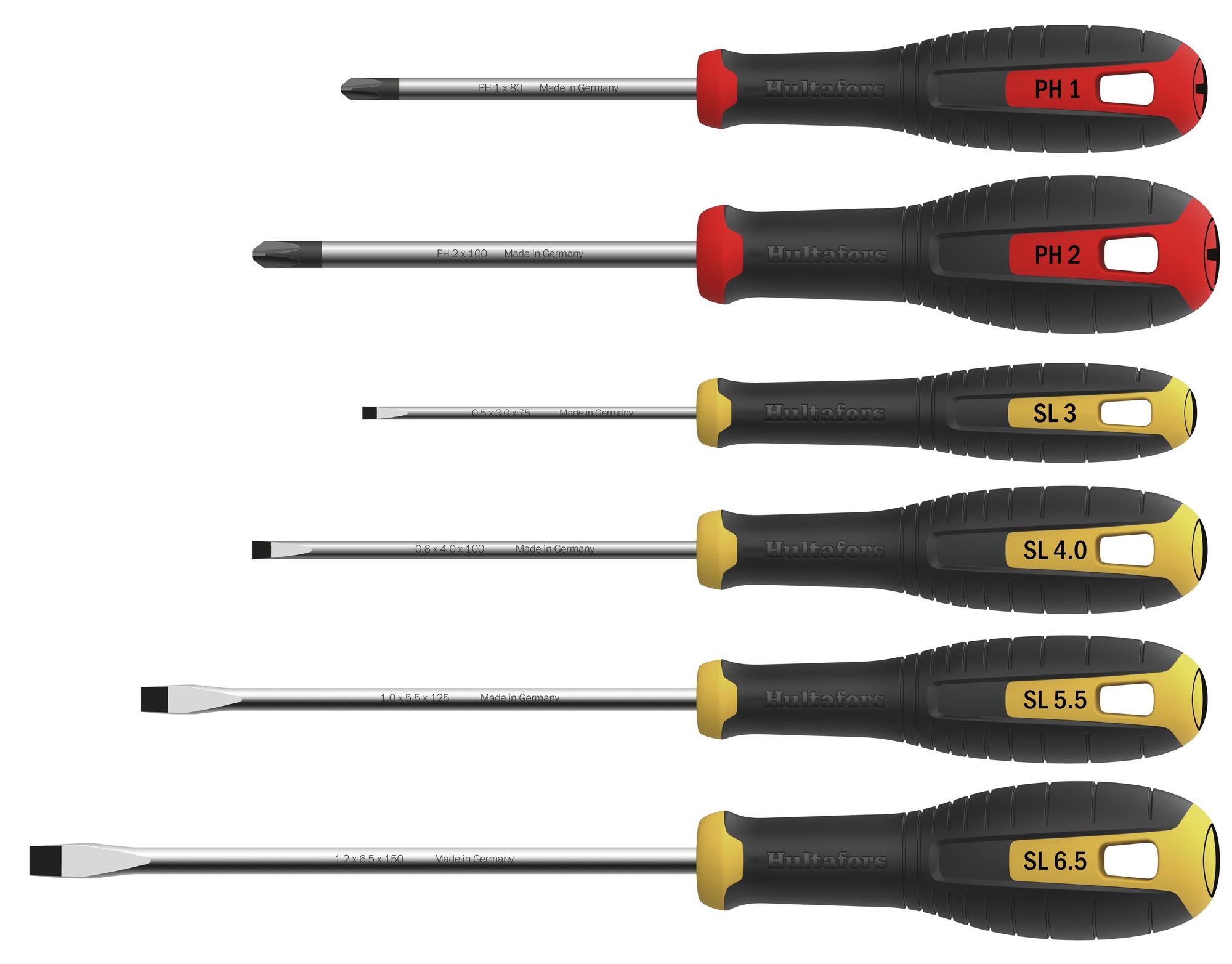 SKRUVMEJSELSET HSS SL/PH - Hultafors