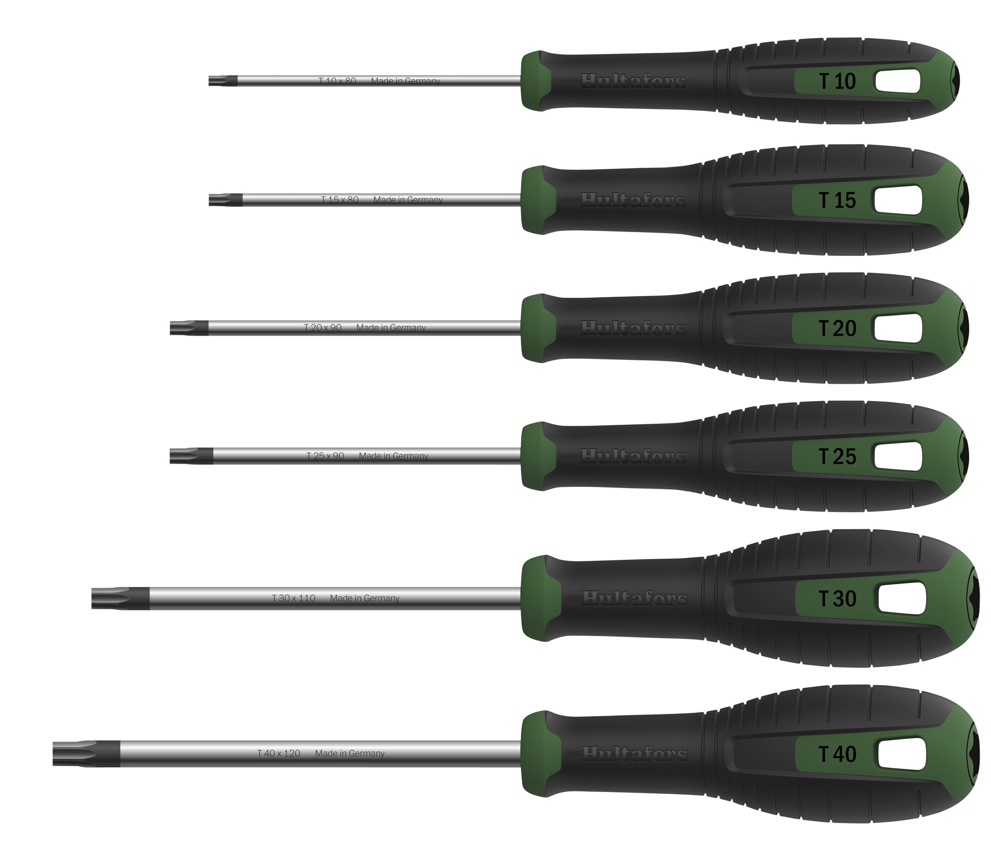 SKRUVMEJSELSET TORX® HSS TORX - Hultafors