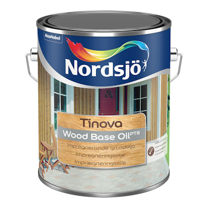 GRUNDOLJA TINOVA WOOD BASE PT8 NORDSJÖ UTOMHUS 1L