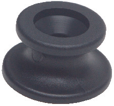 FÄSTKNOPP SVART TILL GUMMISTROPP 10-PACK - Unimer