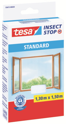 INSEKTSNÄT FÖNSTER STANDARD 1,3X1,5 M - Tesa