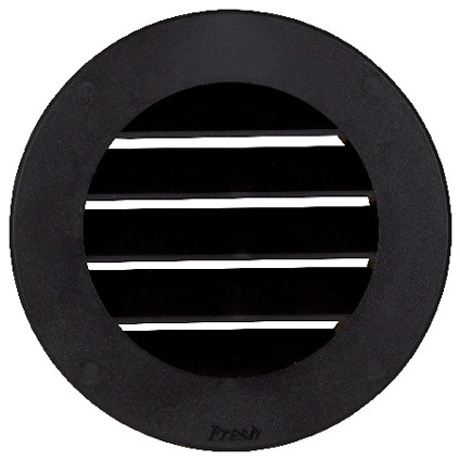 GALLER UTVÄNDIGT Ø98/140 SVART KP