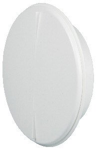 TALLRIKSVENTIL VIT PLAST RUND RAM - Fresh