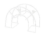 SLANGHÅLLARE FÖR SLANG VIT - Nyby