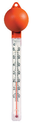 TERMOMETER BAD/POOL PLAST ORANGE - Viking
