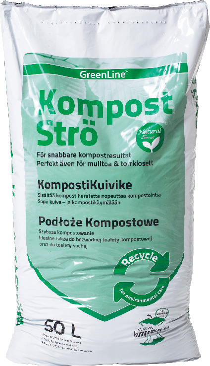 KOMPOSTSTRÖ 50L - Green Line
