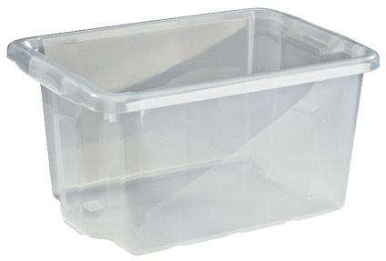FÖRVARINGSBOX 33 L TRANSPARENT