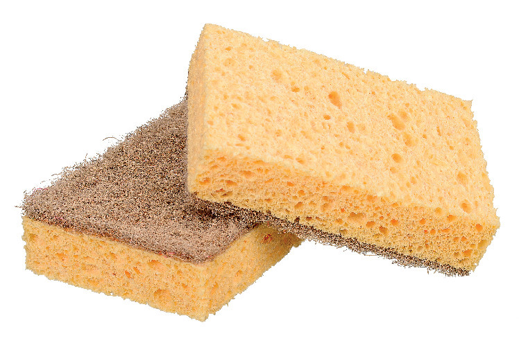 KÖKSSVAMP CELLULOSA/SISAL NATURE 2-PACK - Frida