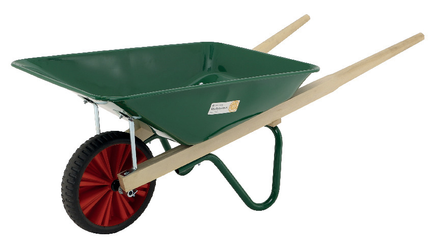 SKOTTKÄRRA 1411 110L GRÖN PFG - Hörby Bruk