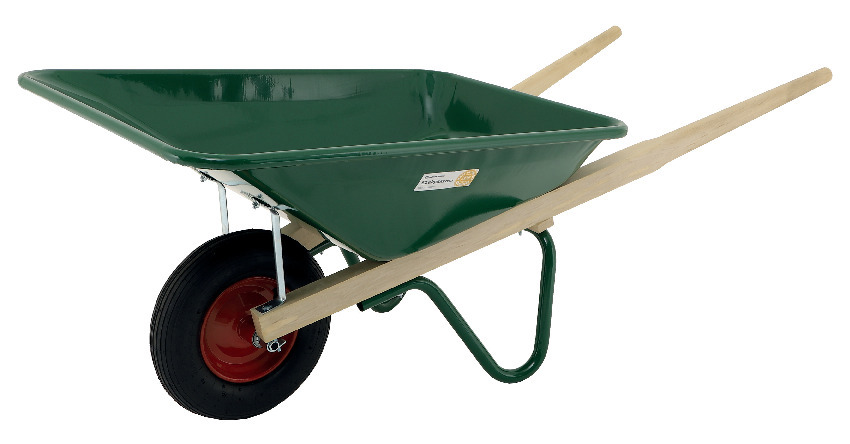 SKOTTKÄRRA 1420 125L GRÖN - Hörby Bruk