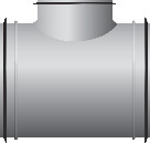 T-RÖR TILL KANALSYSTEM I PLÅT - Fresh