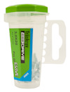 Plastförpackning med grönt lock innehållande träskruv 3.0x20 mm. Text: "ESS DRIVE", "20 PCS", "TRÄSKRUV", "INDOOR".