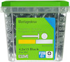 Plastbox med Essve montageskruv, 4,2x13 mm, svart. Text: Montasjeskrue, 250 st, FZB C1, Art 575613, Ph2.