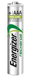 BATTERI LADDBART AAA/HR3 4P 800MAH ENERGIZER