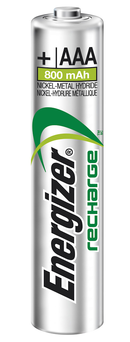 BATTERI LADDBART AAA/HR3 4P 800MAH ENERGIZER