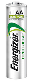 BATTERI LADDBART AA/HR6 4P 2300MAH ENERGIZER