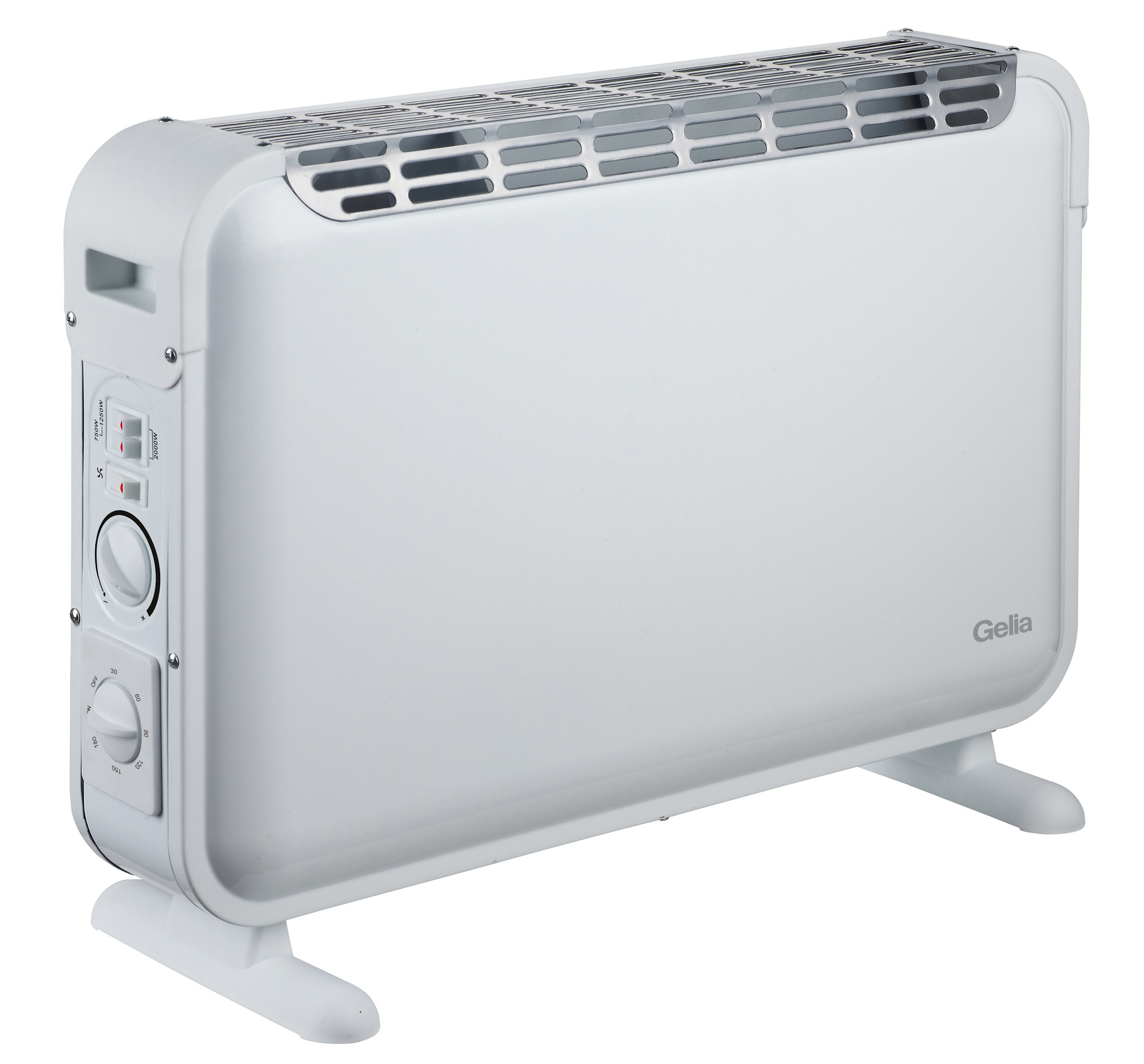 KONVEKTORELEMENT NEDRÄKN TIMER3H 750-1250-2000W - Gelia